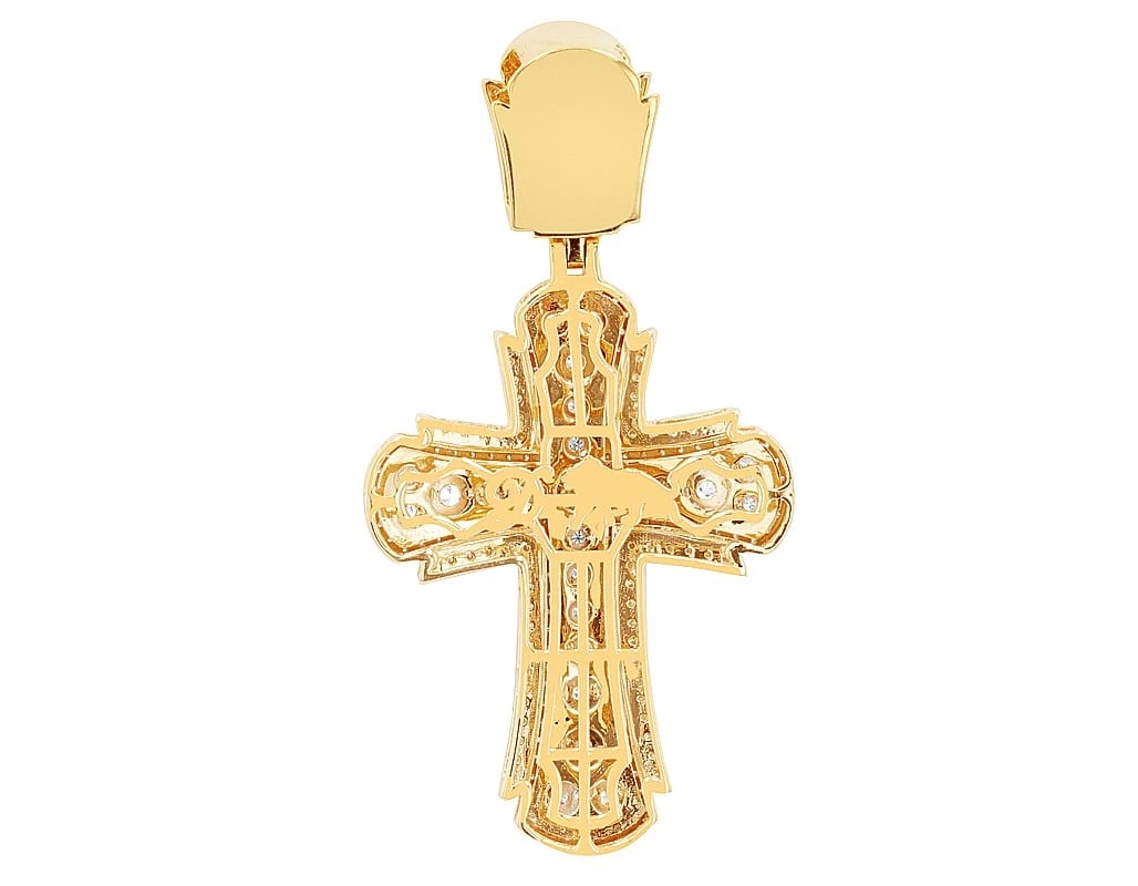 DIAMONDS CROSS PENDANT - 3