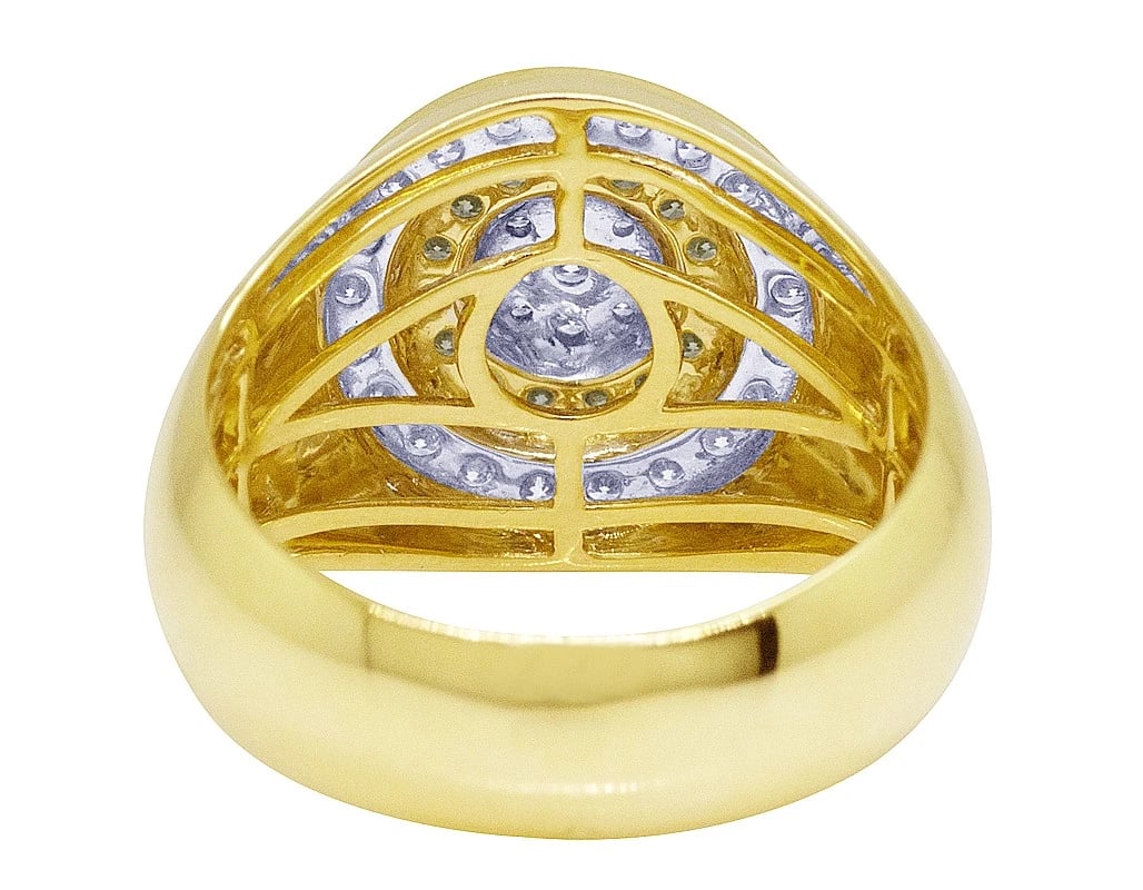 DIAMOND ROUND PINKY RING - 5