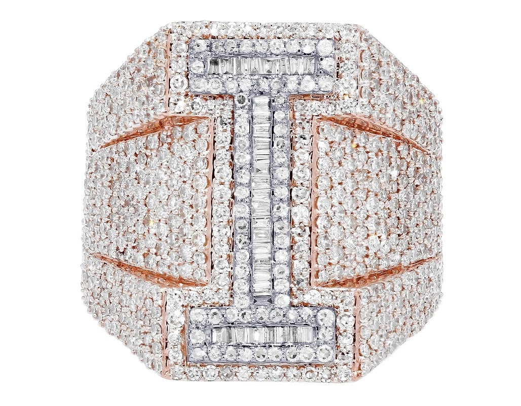 INITIAL DIAMOND RING - 2