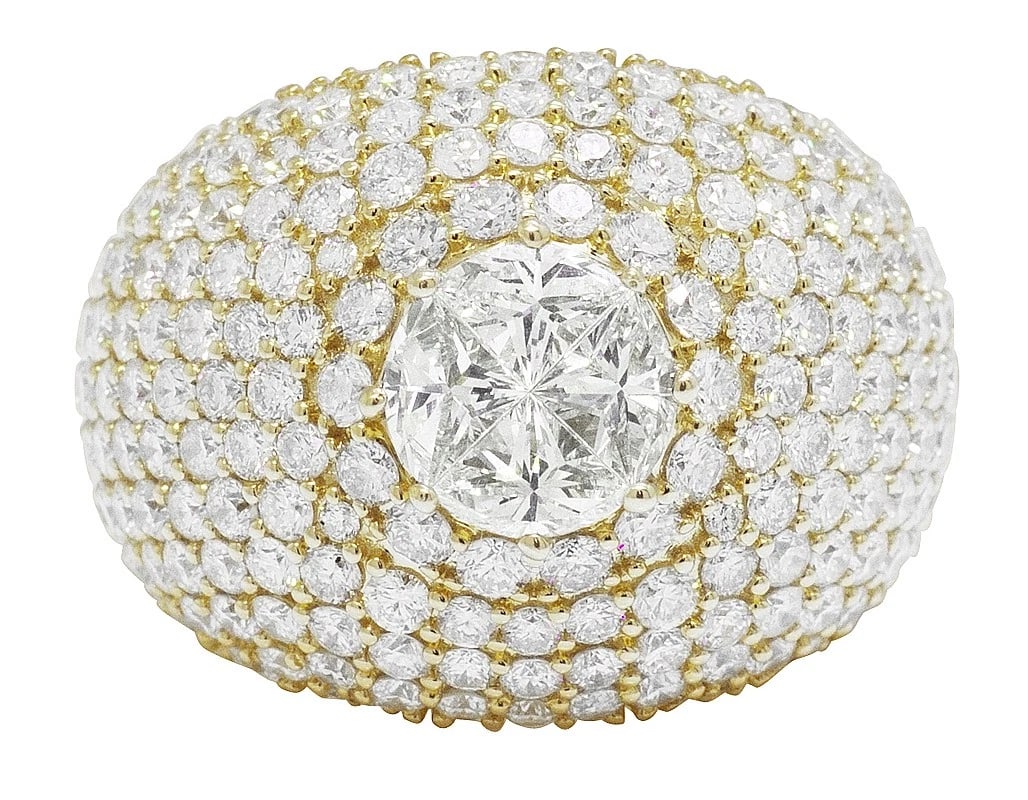 DIAMOND PINKY RING - 2