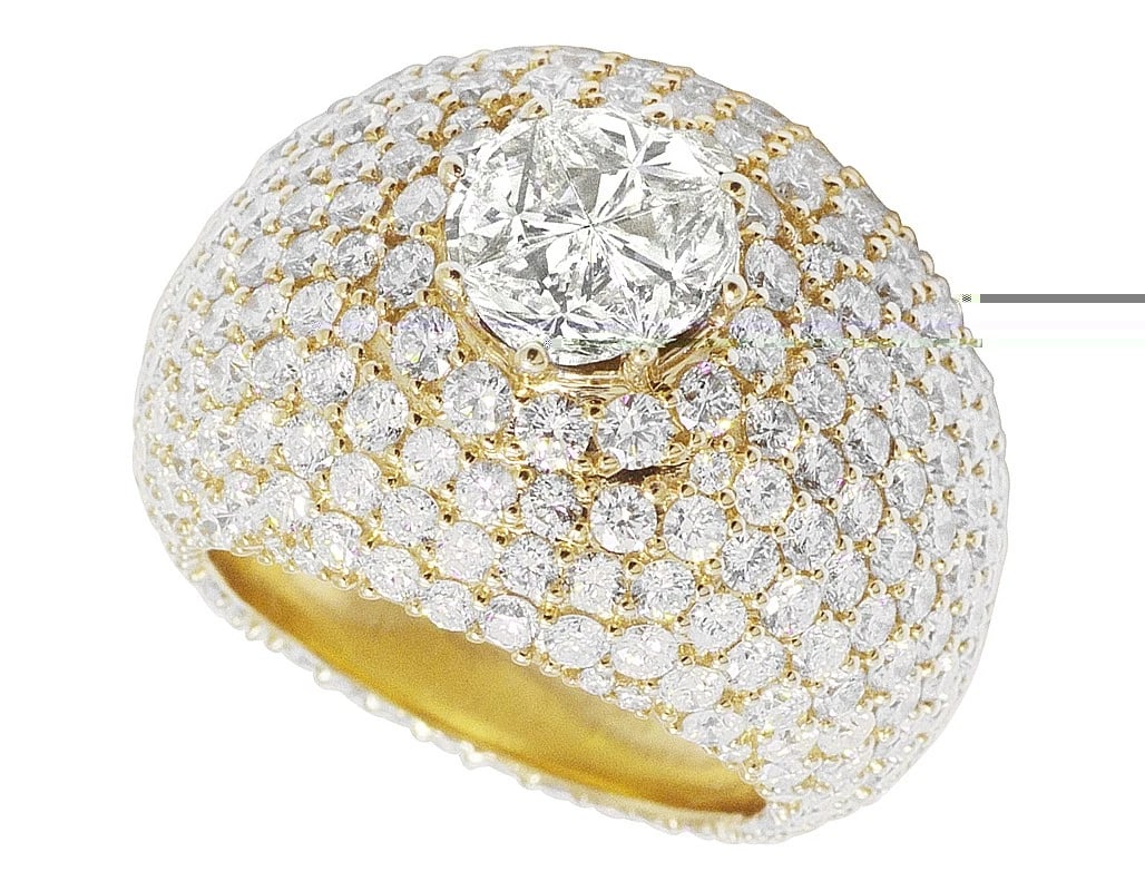 DIAMOND PINKY RING - 4