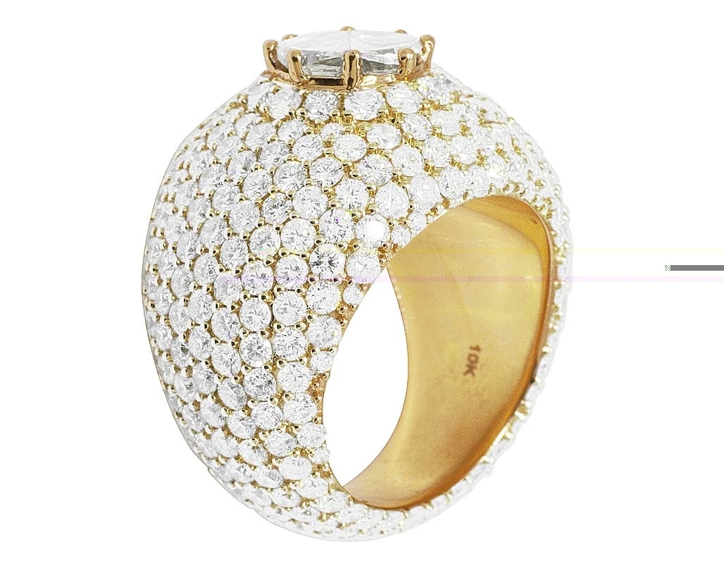 DIAMOND PINKY RING - 5