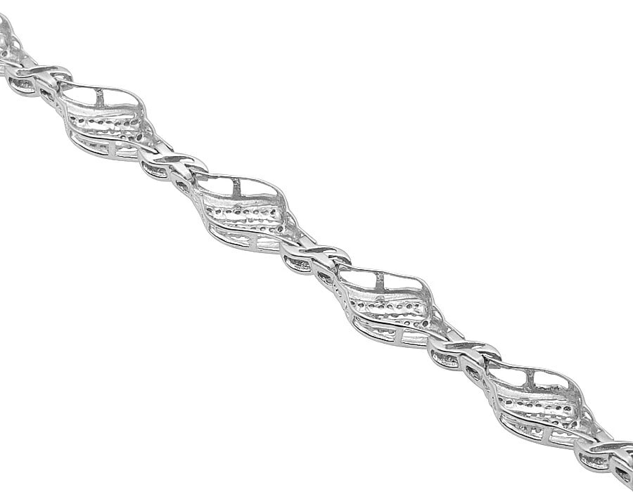 DIAMOND TWISTED DESIGNER CUSTOM BRACELET - 2