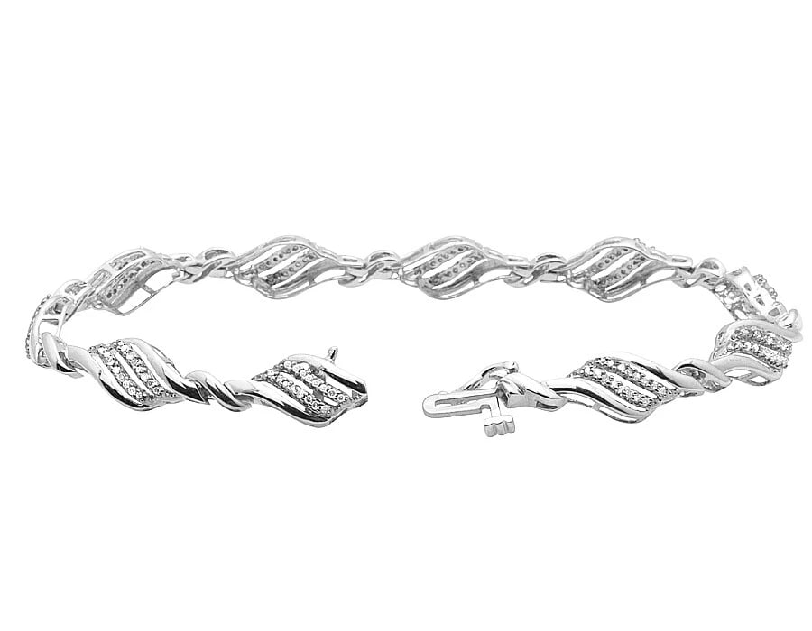 DIAMOND TWISTED DESIGNER CUSTOM BRACELET - 4