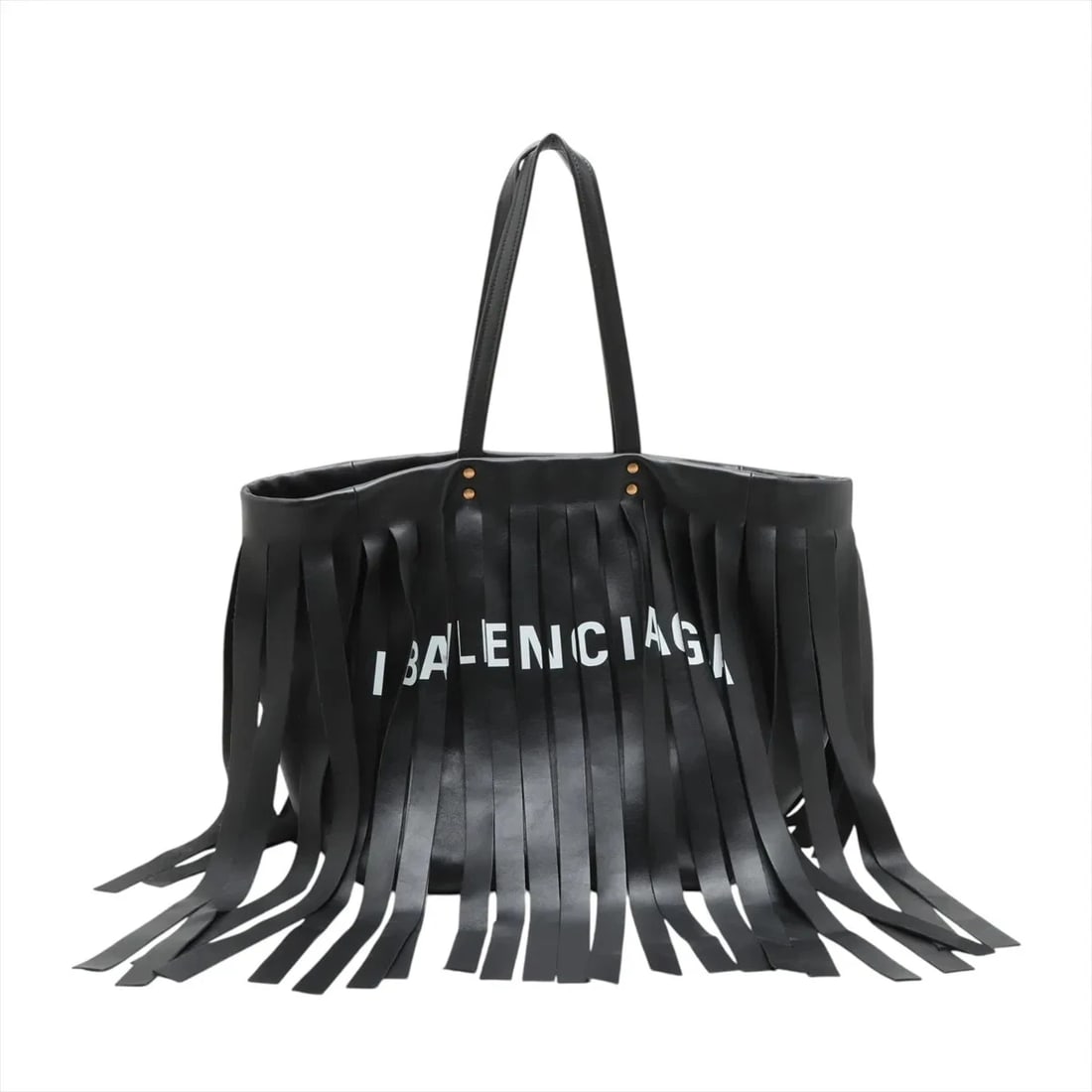 BALENCIAGA LAUNDRY COVER S LEATHER TOTE BAG TOTE BAG (1 of 6)