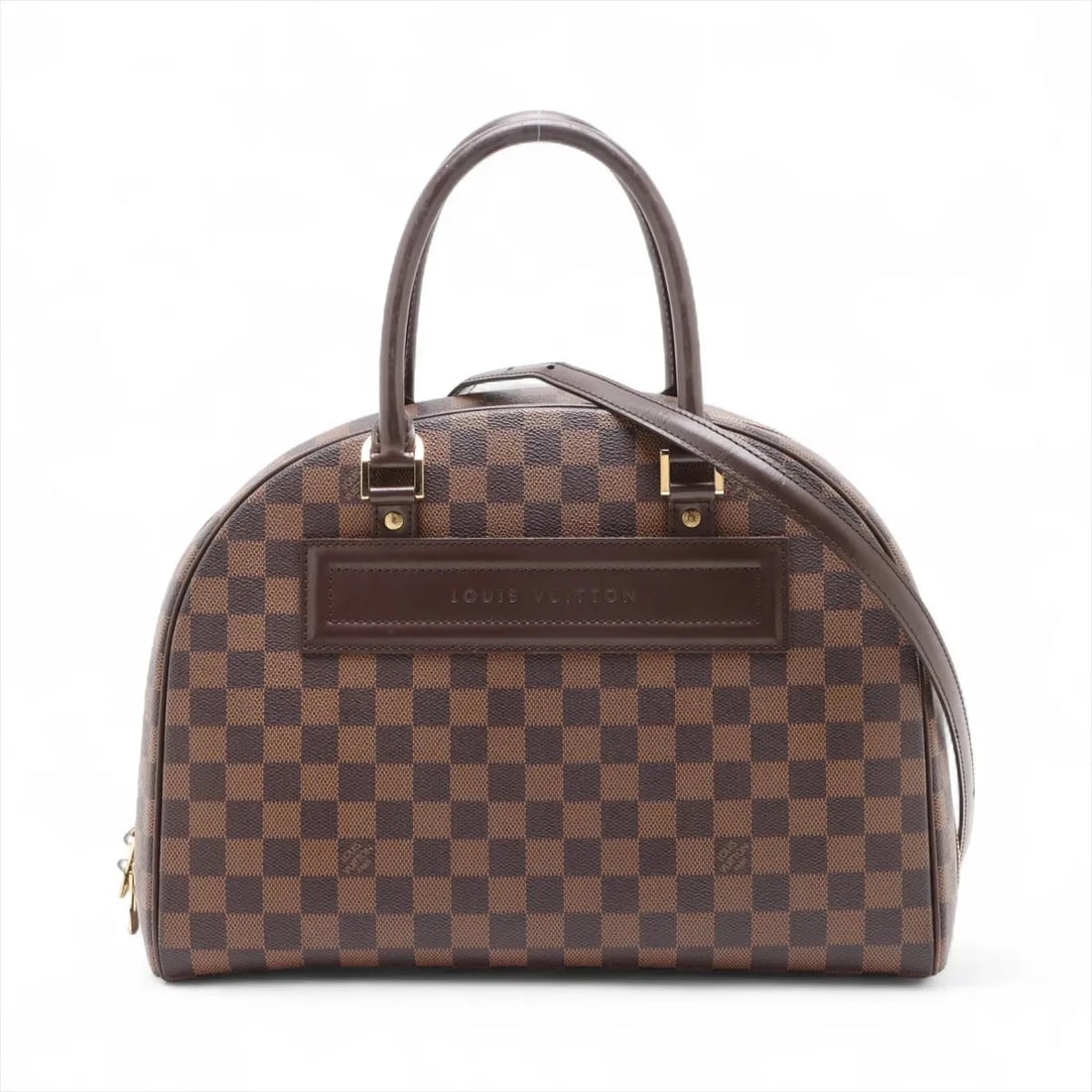 LOUIS VUITTON DAMIER NOLITA BROWN, HANDBAG: Louis Vuitton Damier Nolita Brown, Handbag Brand: Louis Vuitton Type/Style: Hand bag Material: NONE Color: Brown Size: Height:10.0inch Length:13.8inch Depth:5.7inch Handle height:4.9inch Accessori