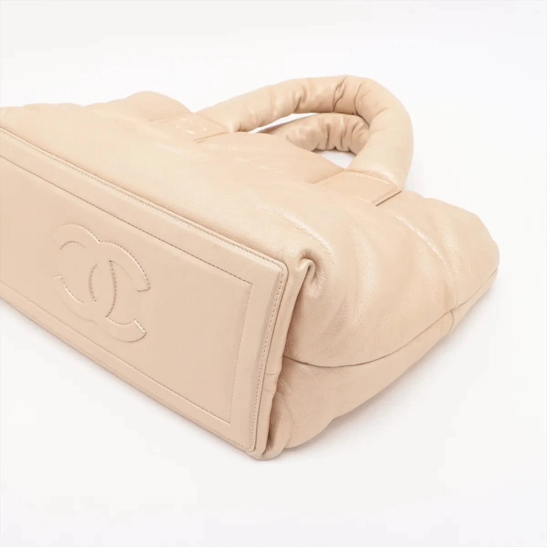 CHANEL COCO COCOON LEATHER HANDBAG - 3