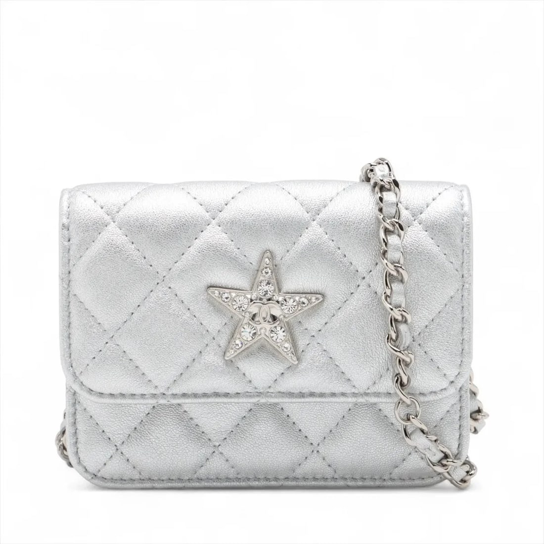 CHANEL MATELASSE LEATHER CHAIN SHOULDER BAG (1 of 5)