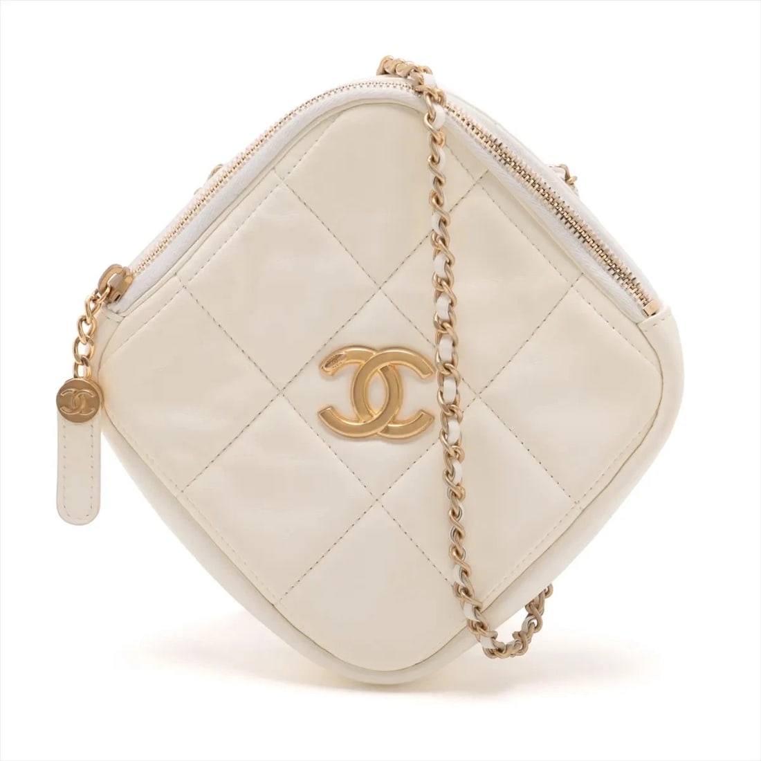 CHANEL MATELASSE LAMBSKIN CHAIN SHOULDER BAG (1 of 8)