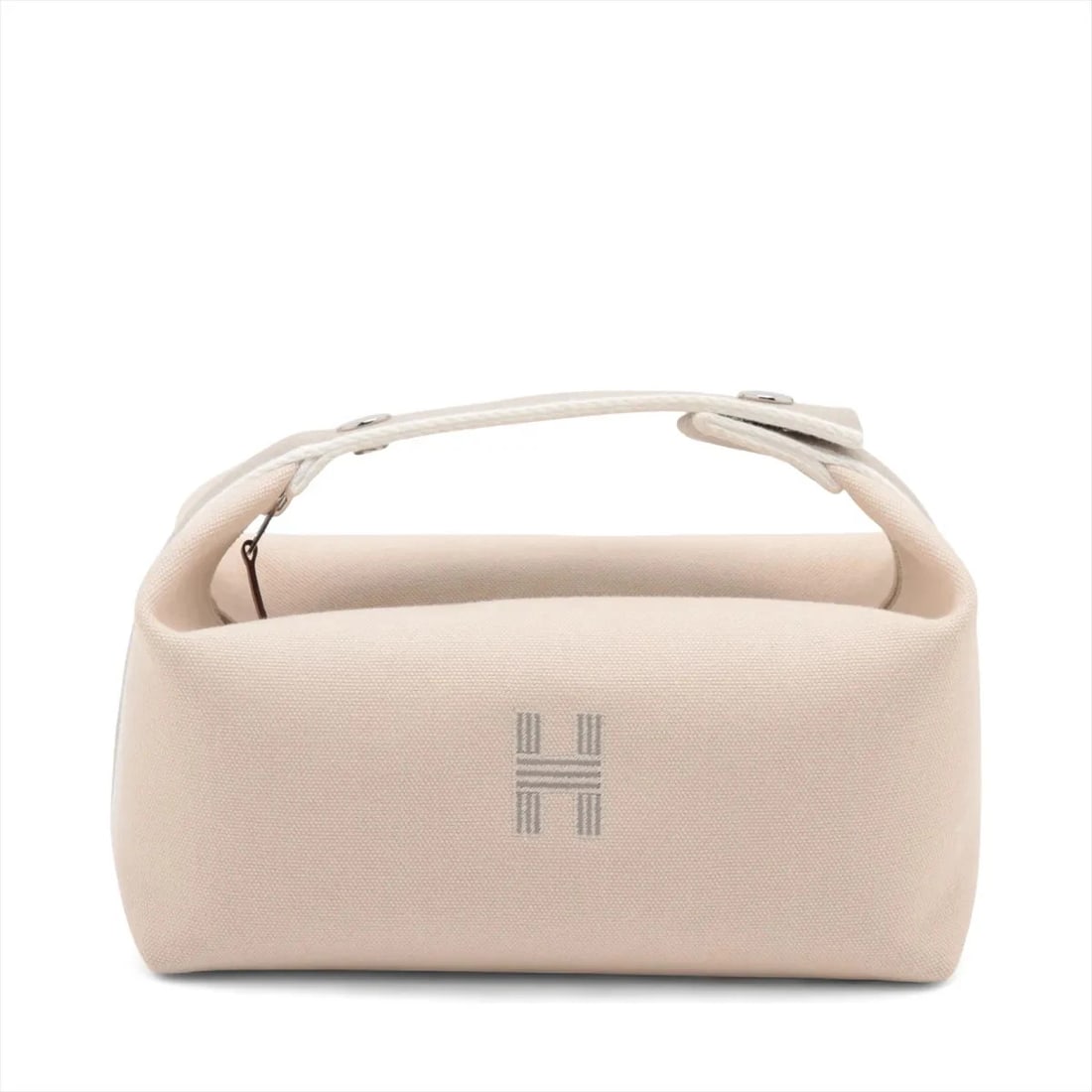 HERMES BRID A BLACK PM CANVAS BEIGE HANDBAG: Hermes Brid A Black PM canvas Beige Handbag Brand: Hermès Type/Style: Hand bag Material: canvas Color: Beige Size: Height:4.9inch Length:8.1inch Depth:4.7inch Handle height:2.2inch Accessories: No