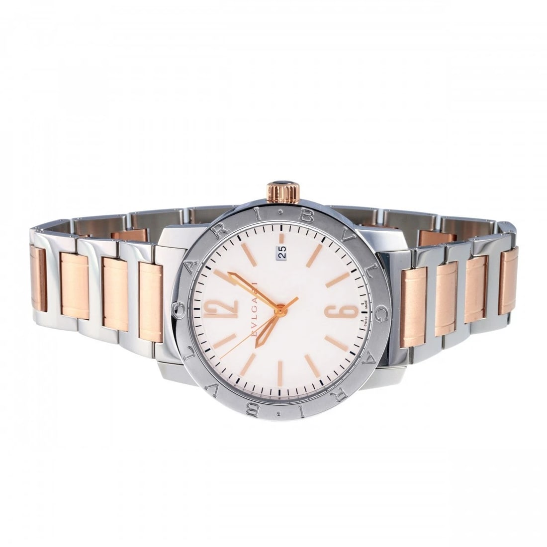 BVLGARI SILVER DIAL WATCH - 2