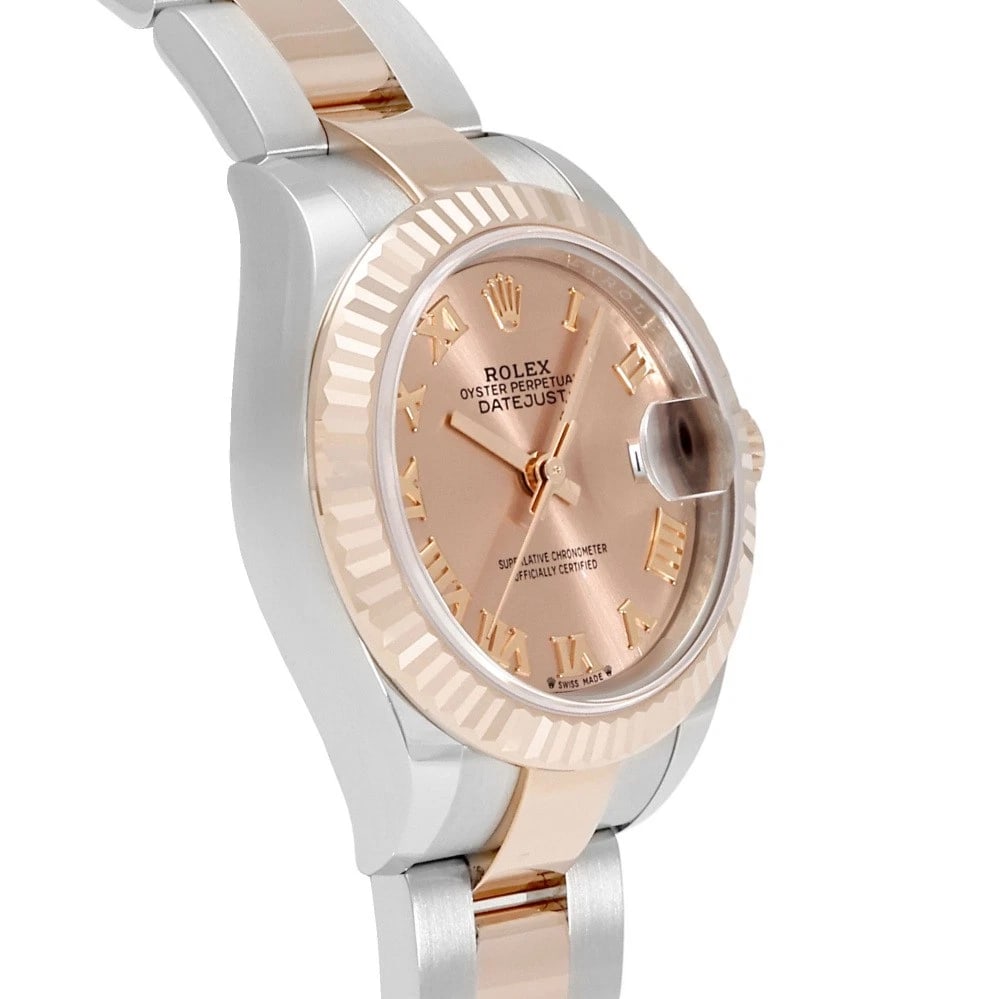 ROLEX DATEJUST ROSE/ROME DIAL WATCH - 3