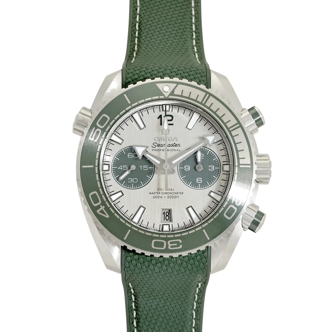 OMEGA SEAMASTER PLANET OCEAN GRAY DIAL WATCH: OMEGA Seamaster Planet Ocean gray Dial Watch Brand: OMEGA Type: Wristwatch Material: stainless rubber Color: Dial color gray Size: Bracelet size: 20.0cm Case size: 45.0mm Accessories: None