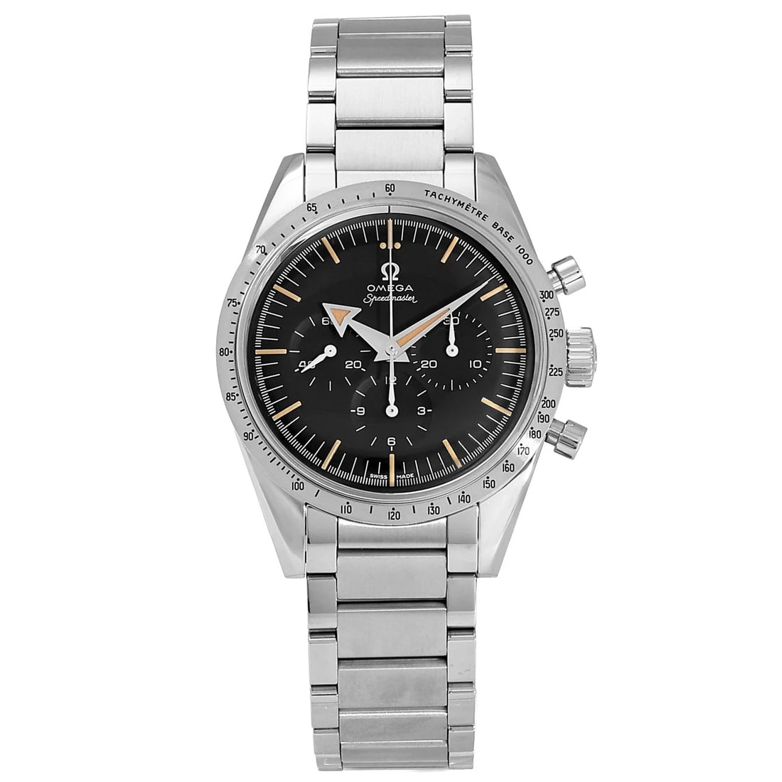OMEGA SPEEDMASTER BLACK DIAL WATCH (1 of 5)