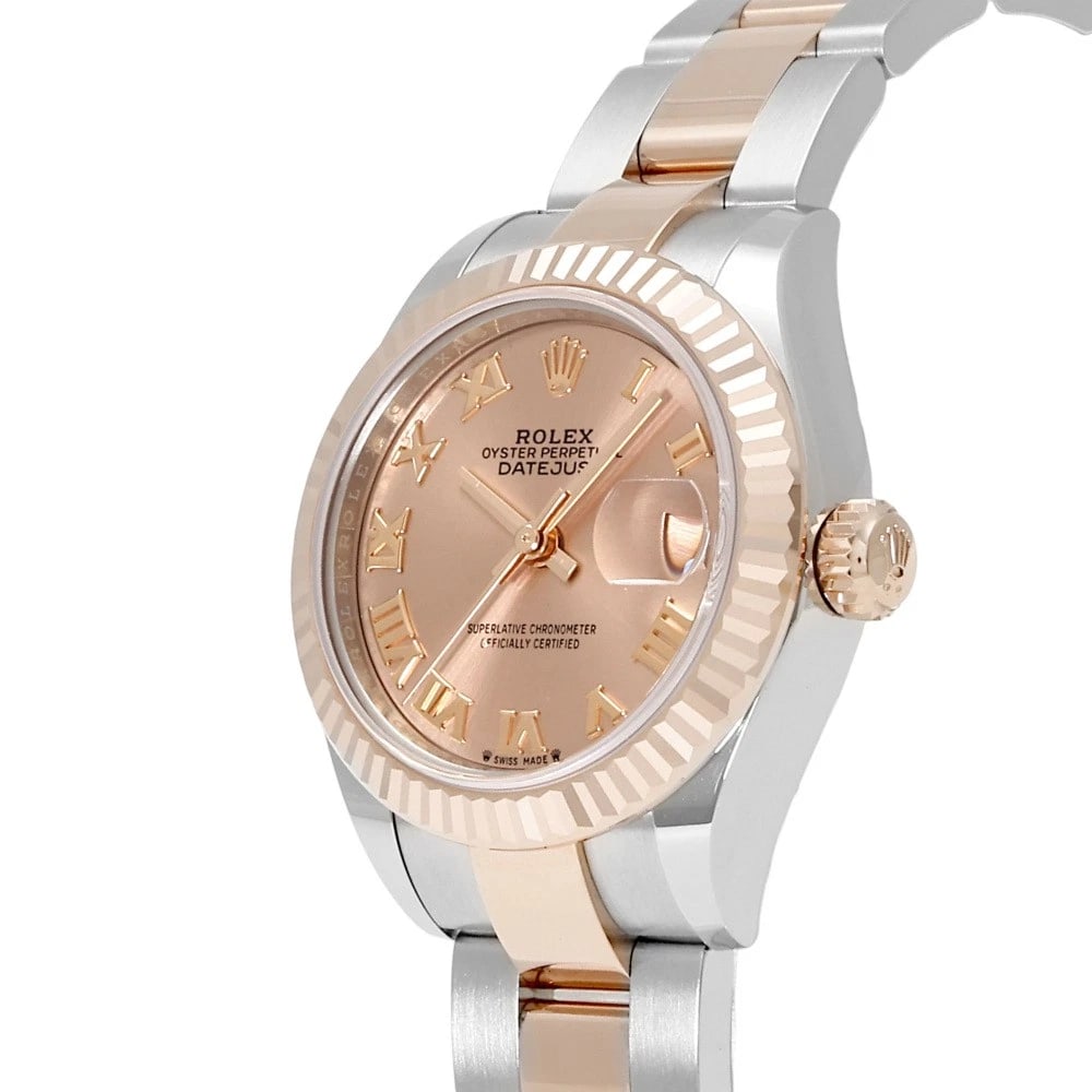 ROLEX DATEJUST ROSE/ROME DIAL WATCH - 4