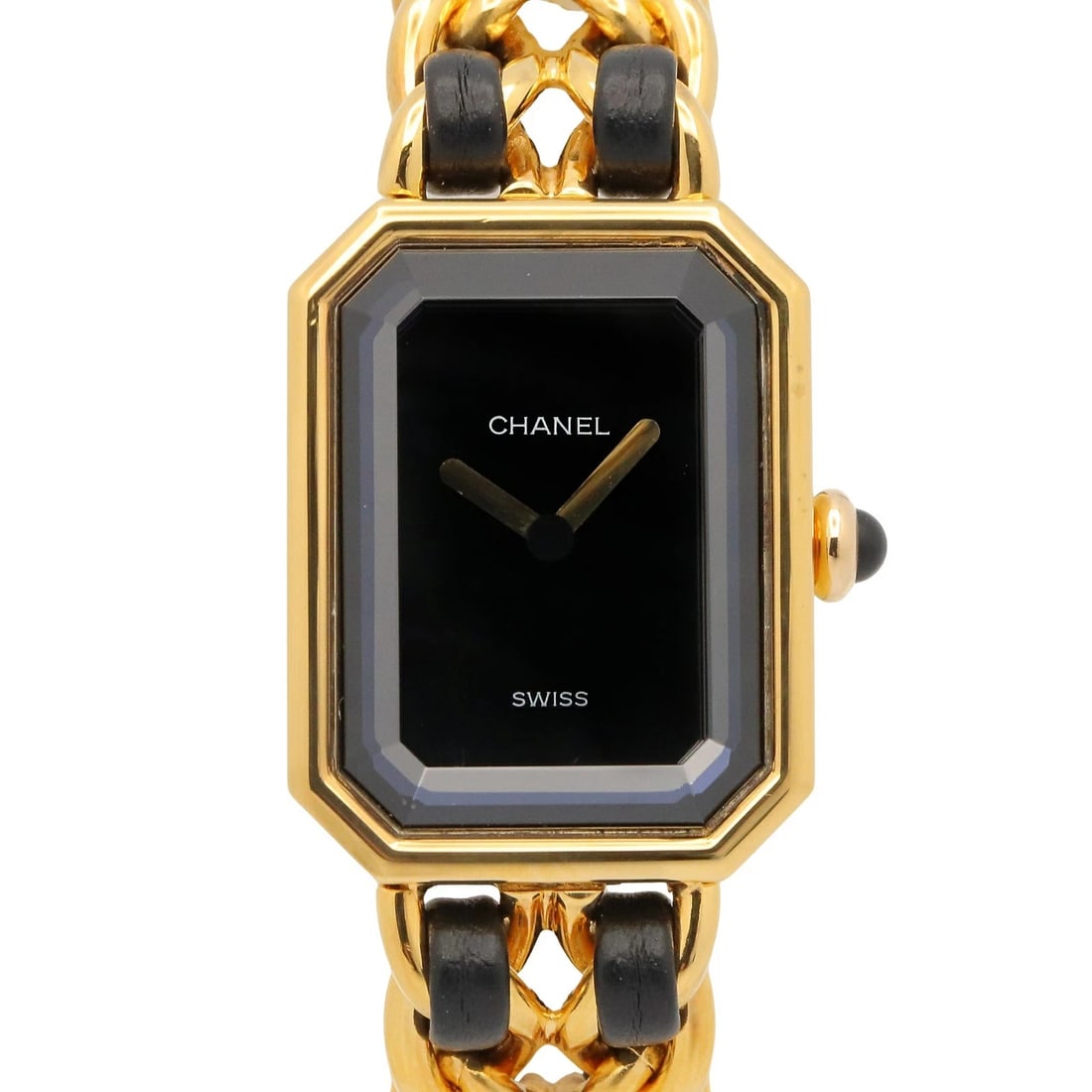 CHANEL PREMIERE WATCH BLACK WATCH (1 of 4)