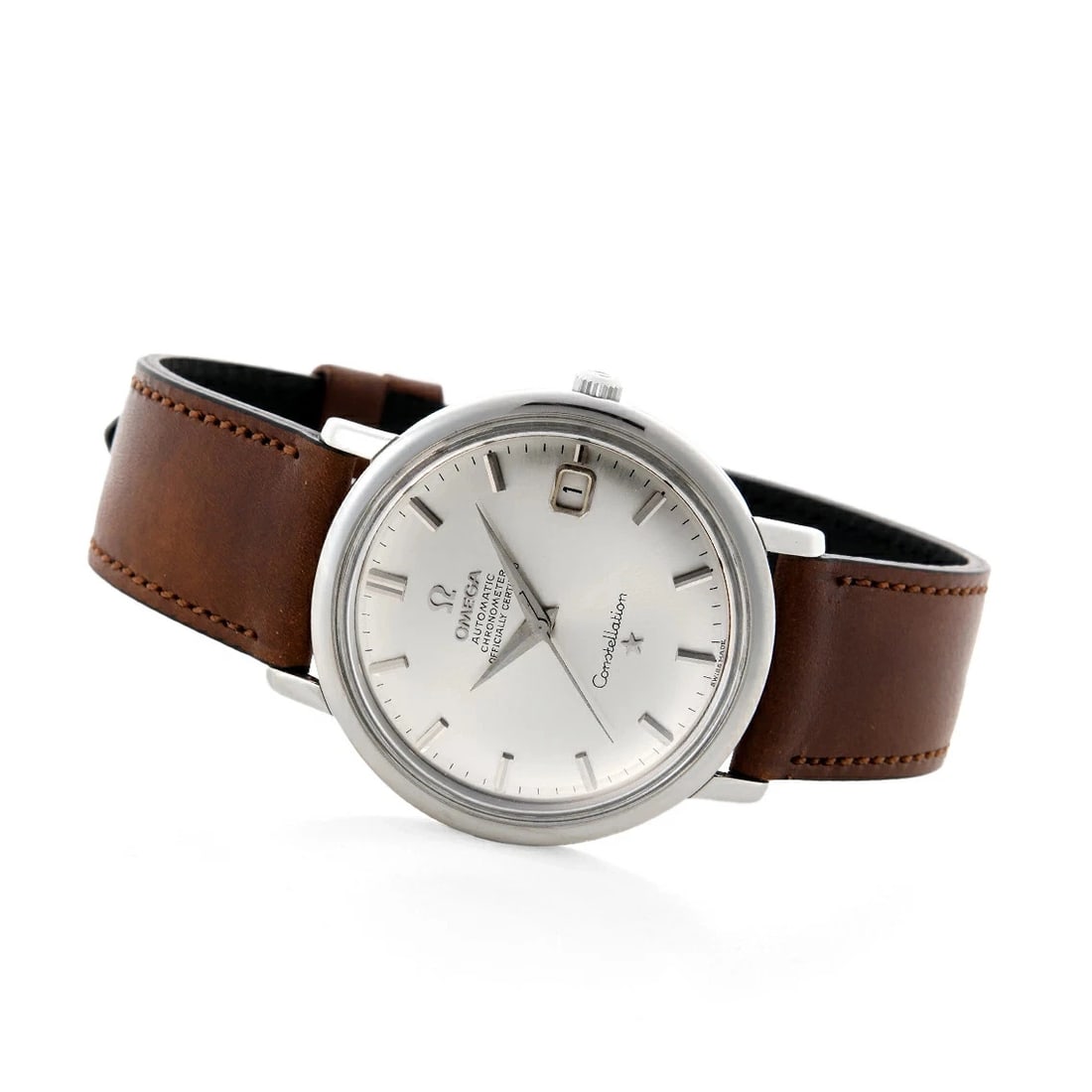 OMEGA CONSTELLATION DATE CHRONOMETER AUTOMATIC WATCH (1 of 5)
