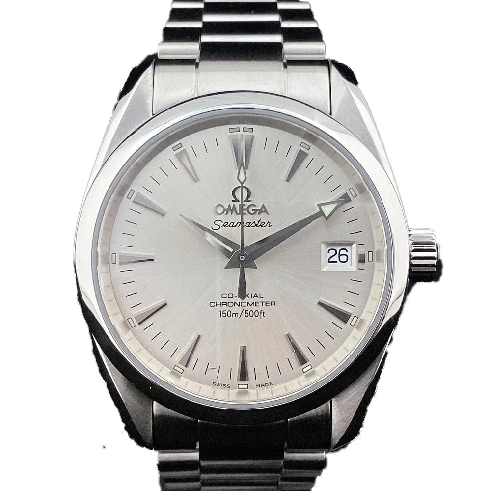 OMEGA SEAMASTER AUTOMATIC WINDING WATCH SILVER WATCH (1 of 3)