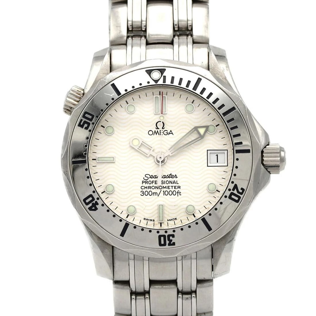 OMEGA SEAMASTER PRO AUTOMATIC WATCH: Omega Seamaster Pro Automatic Watch Brand: OMEGA Type: Wristwatch Material: ss Color: Dial color white Size: Case diameter approx.: 36mm Maximum arm circumference: 18cm Accessories: None Accessories