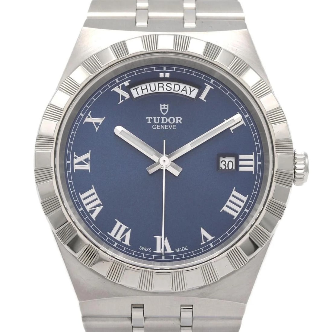 HERMES ARCEAU D QUARTZ WATCH: Hermes Arceau D Quartz Watch Brand: HERMES Type: Wristwatch Material: ss Color: Dial color blue Size: Case diameter: 41mm Maximum arm circumference: 19cm Accessories: None Accessories Notice: When