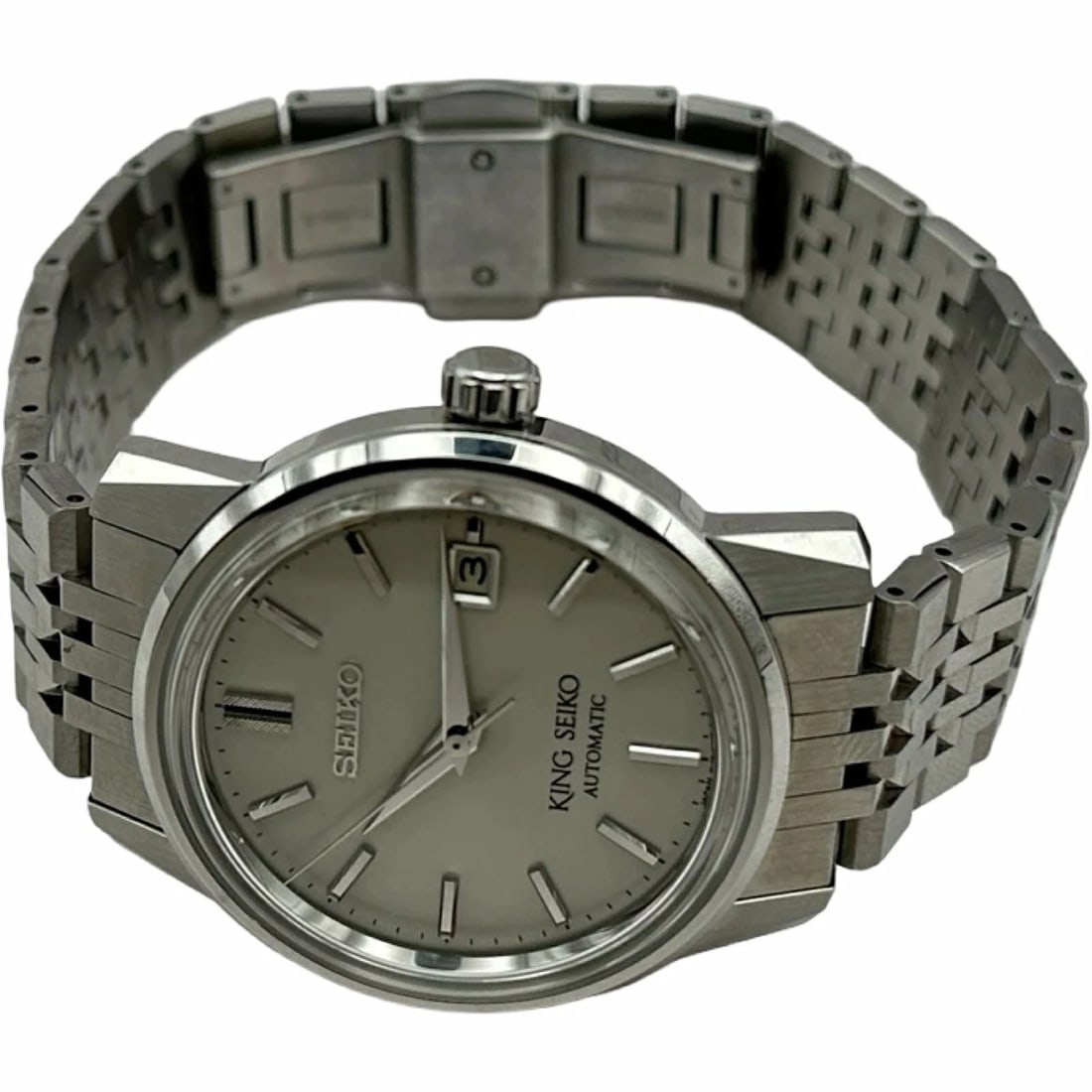SEIKO KING SEIKO AUTOMATIC WATCH SILVER WATCH - 2