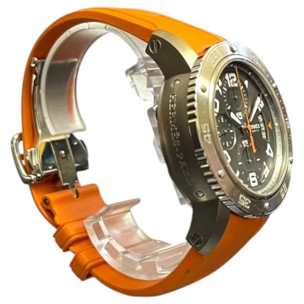 HERMES CLIPPER DIVER CHRONOGRAPH AUTOMATIC WATCH - 3