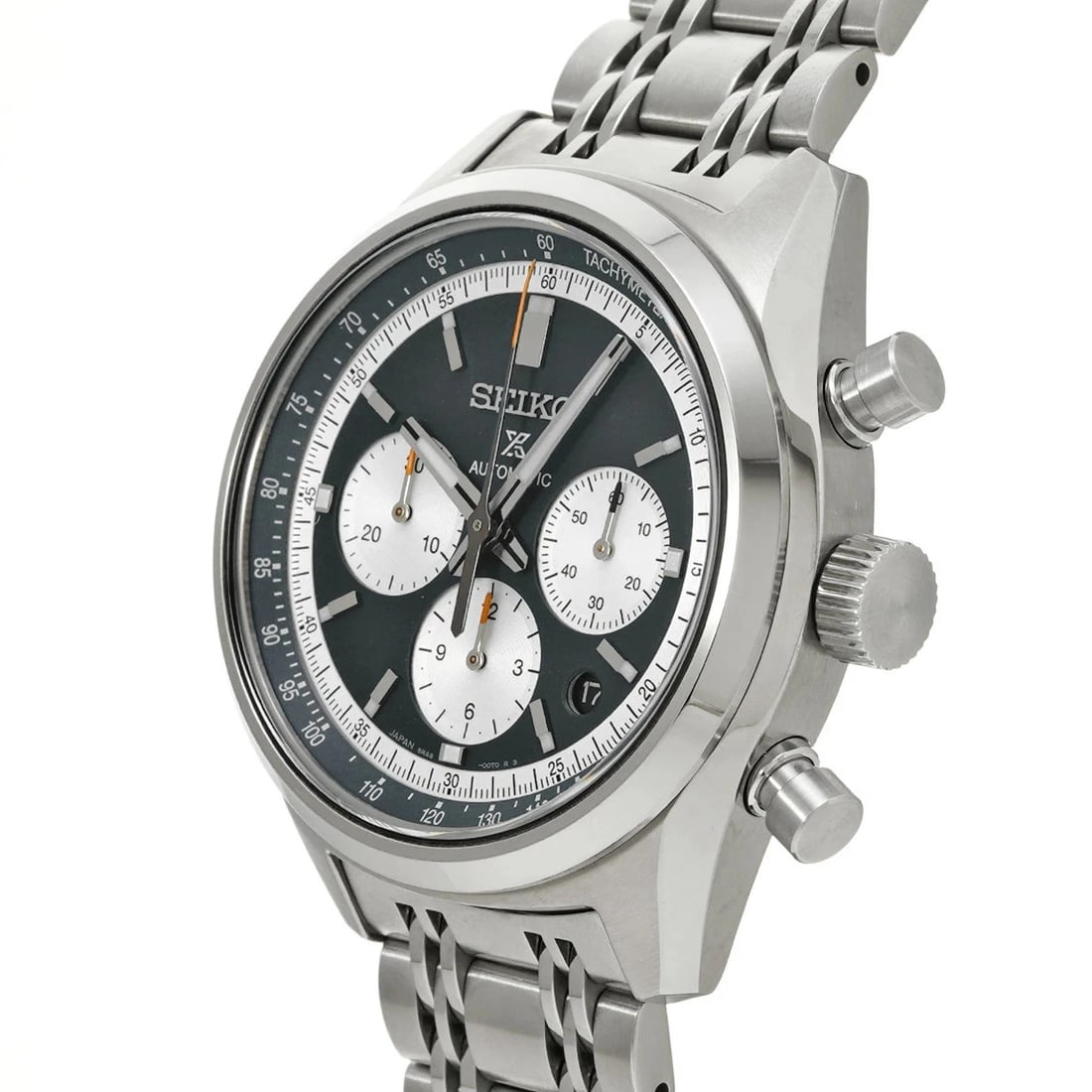 SEIKO PROSPEX SPEED TIMER GRAY SILVER WATCH - 2