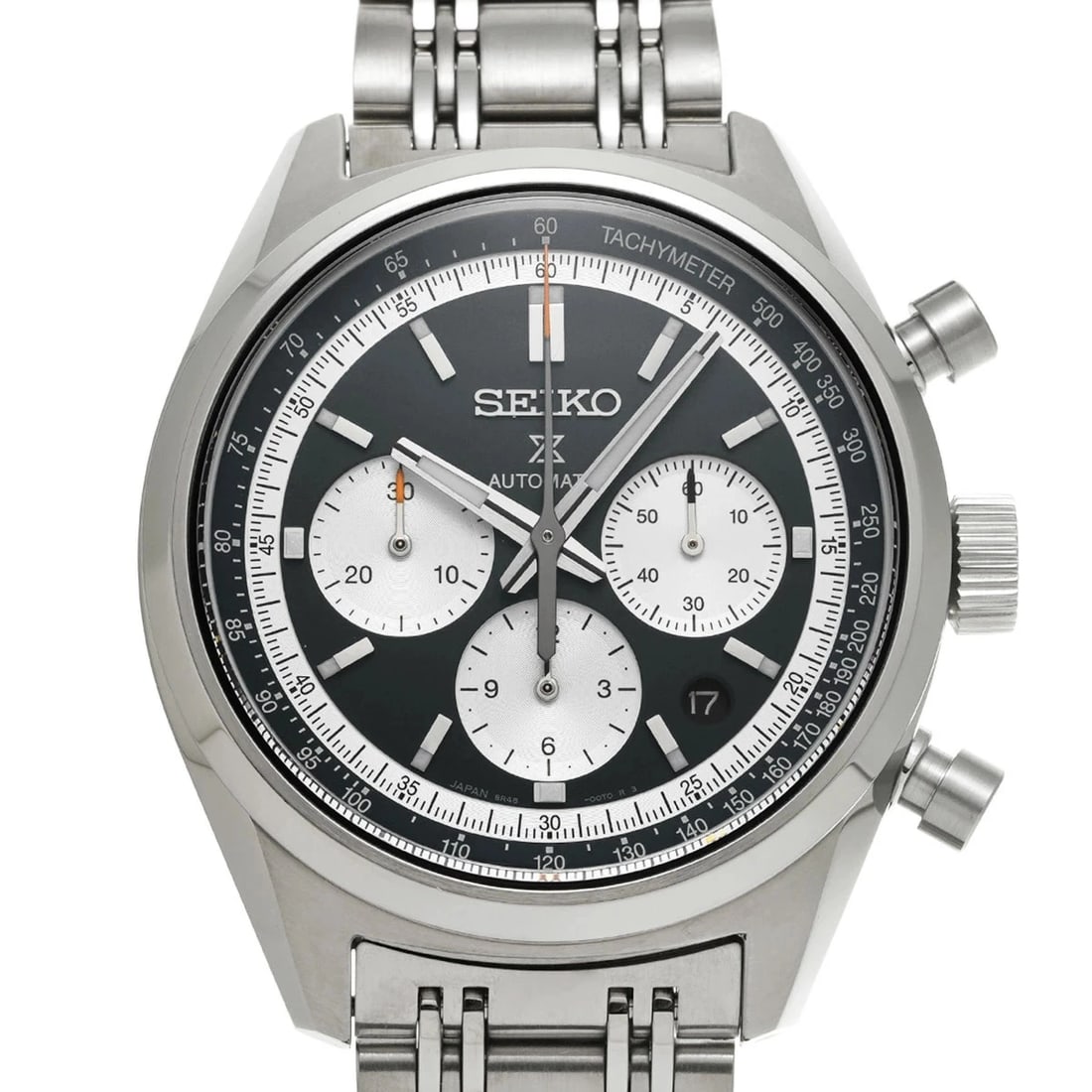SEIKO PROSPEX SPEED TIMER GRAY SILVER WATCH - 4