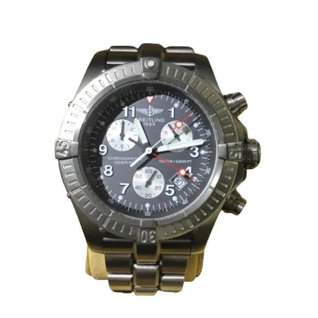 BREITLING CHRONO AVENGER BLACK WATCH (1 of 2)