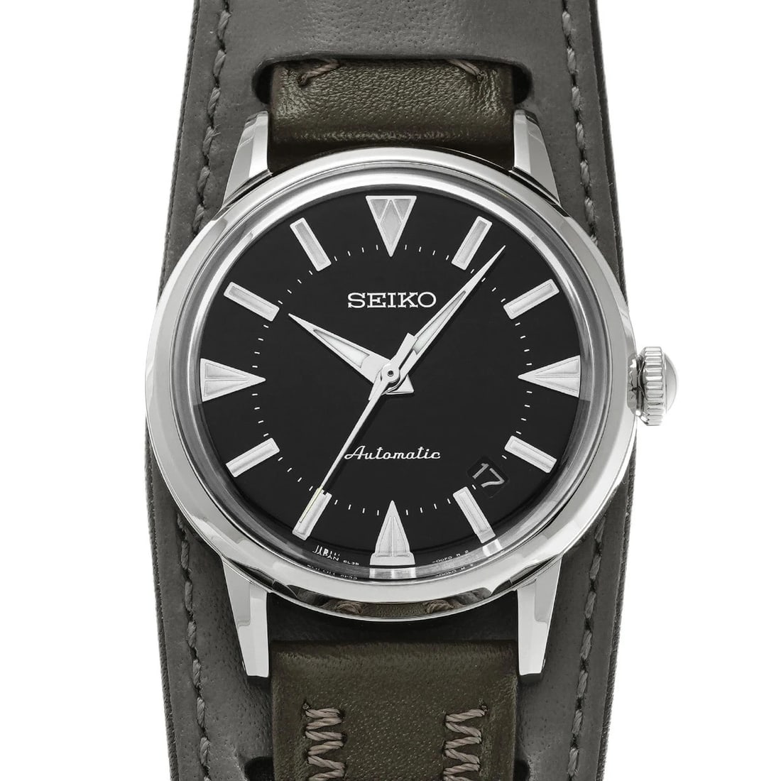 SEIKO PROSPEX ALPINIST BLACK AUTOMATIC WATCH (1 of 4)