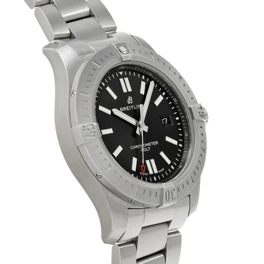 BREITLING COLT AUTOMATIC BLACK WATCH - 3