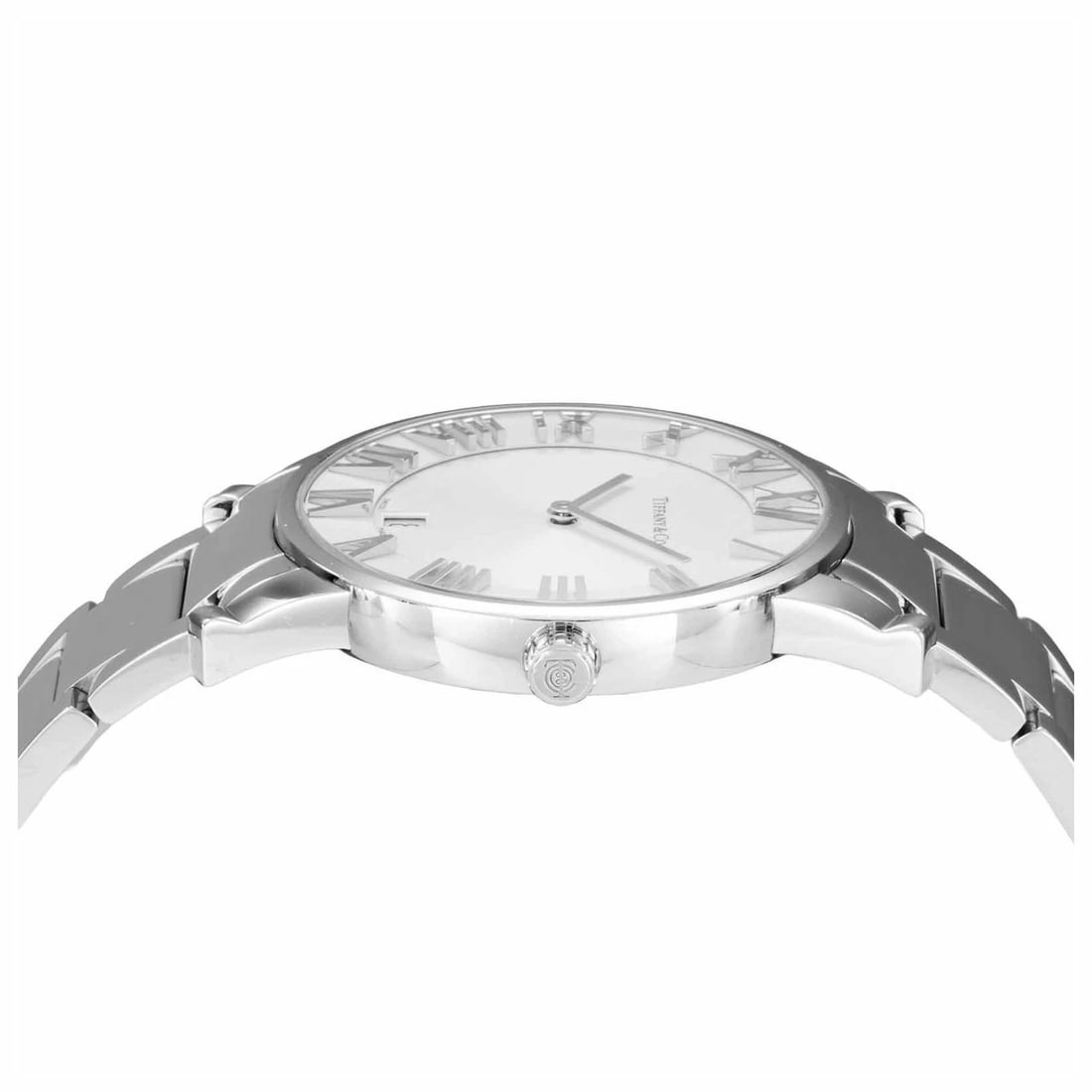 TIFFANY WHITE AUTOMATIC ATLAS WATCH - 4