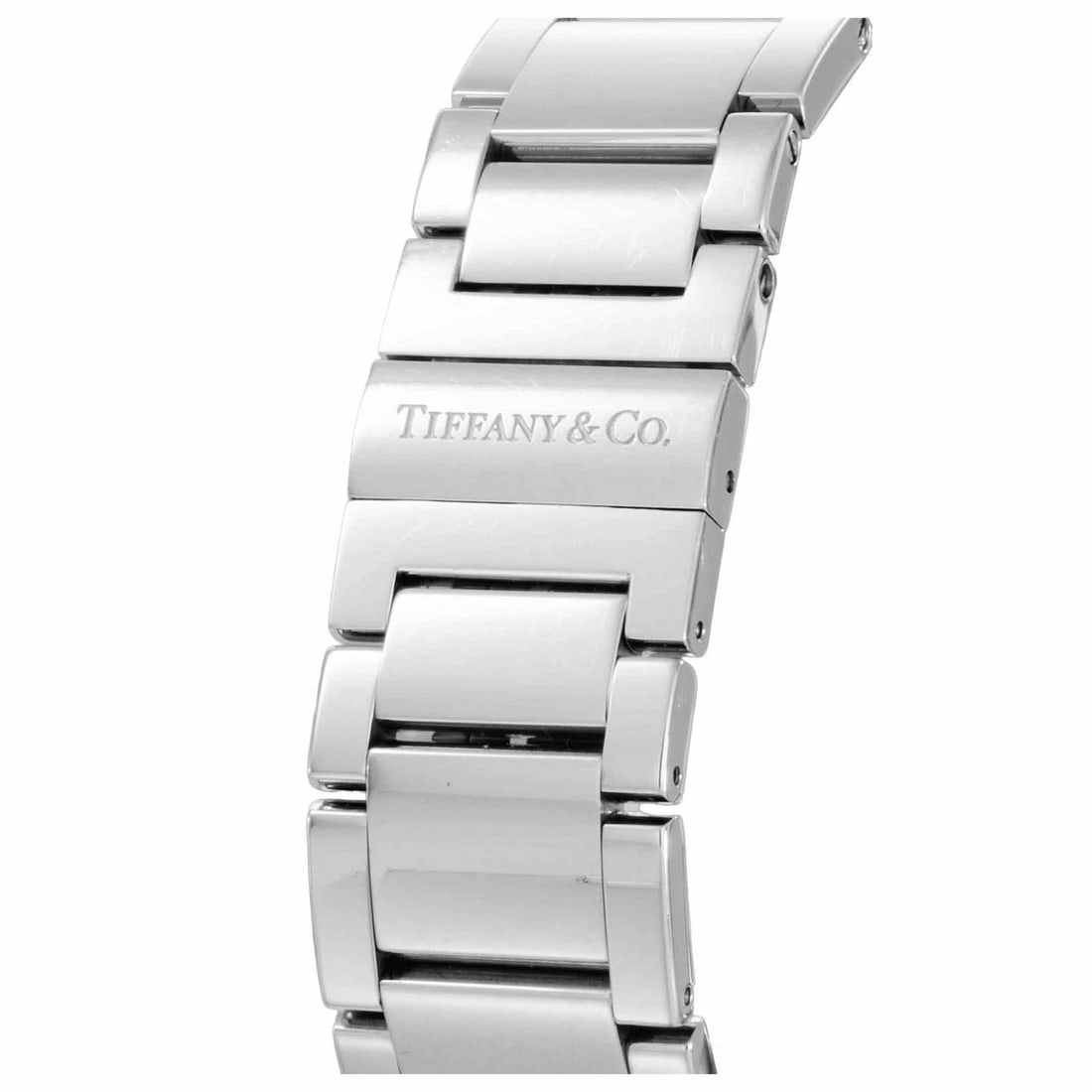 TIFFANY WHITE AUTOMATIC ATLAS WATCH - 5