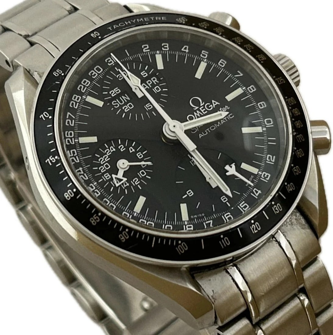 OMEGA SPEEDMASTER TRIPLE CALENDAR WATCH AUTOMATIC WATCH - 4