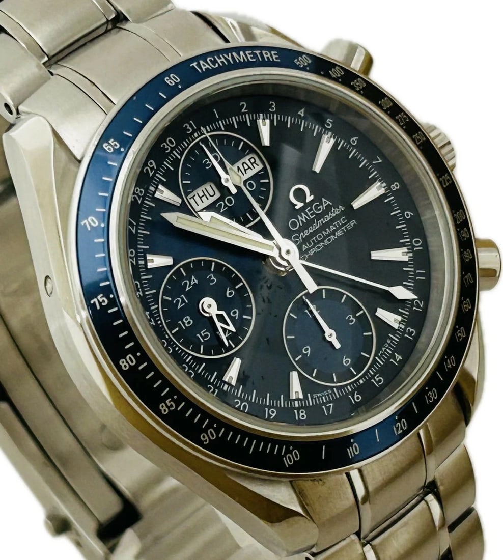 OMEGA SPEEDMASTER DAY DATE WATCH AUTOMATIC WATCH - 4