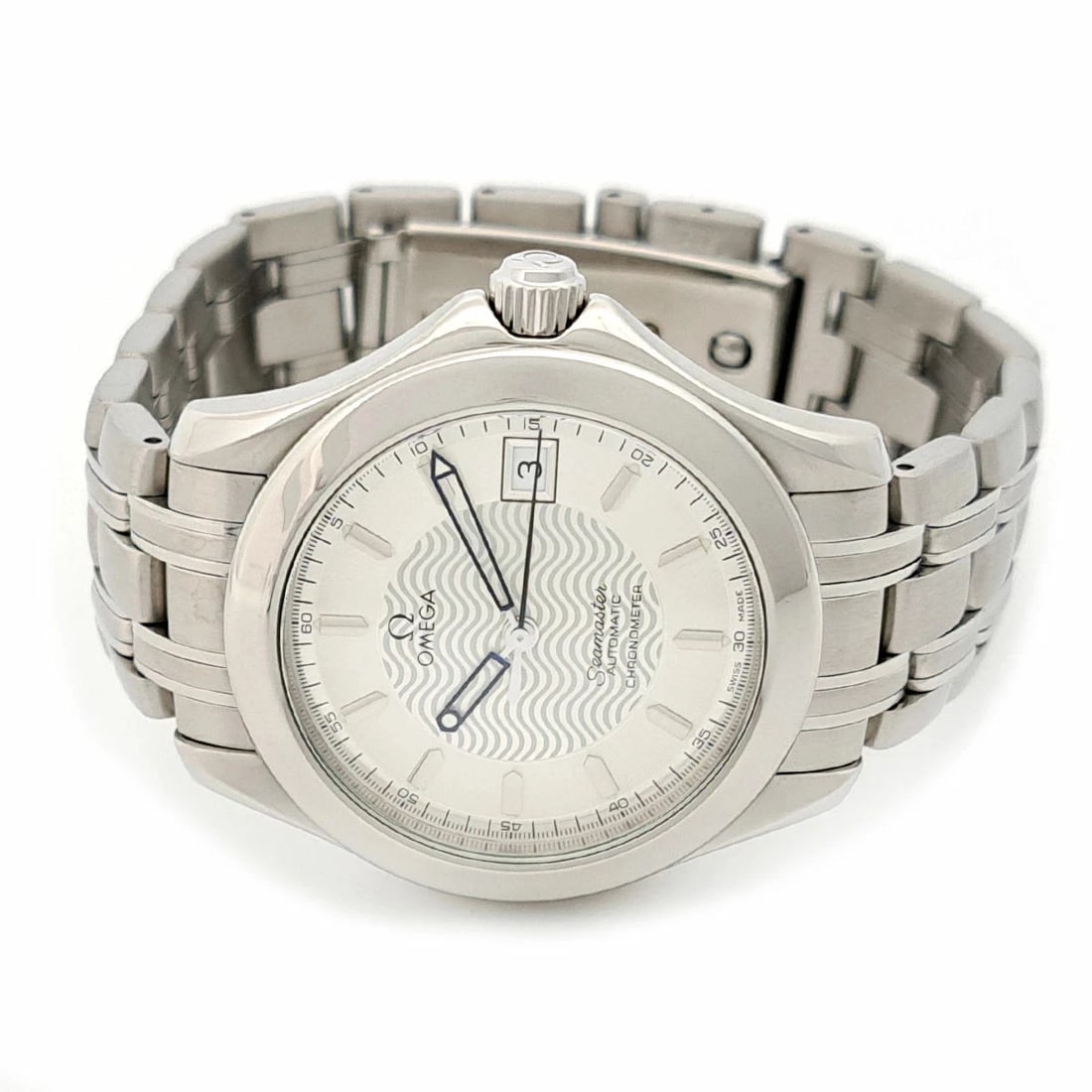 OMEGA SEAMASTER AUTOMATIC WATCH SILVER WATCH - 2