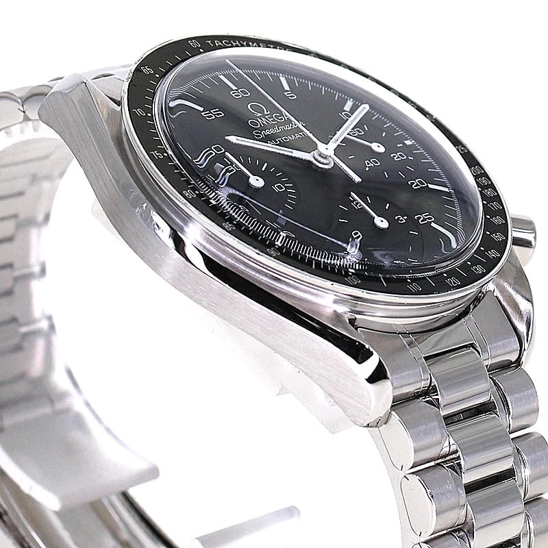 OMEGA SPEEDMASTER AUTOMATIC WATCH BLACK WATCH - 3