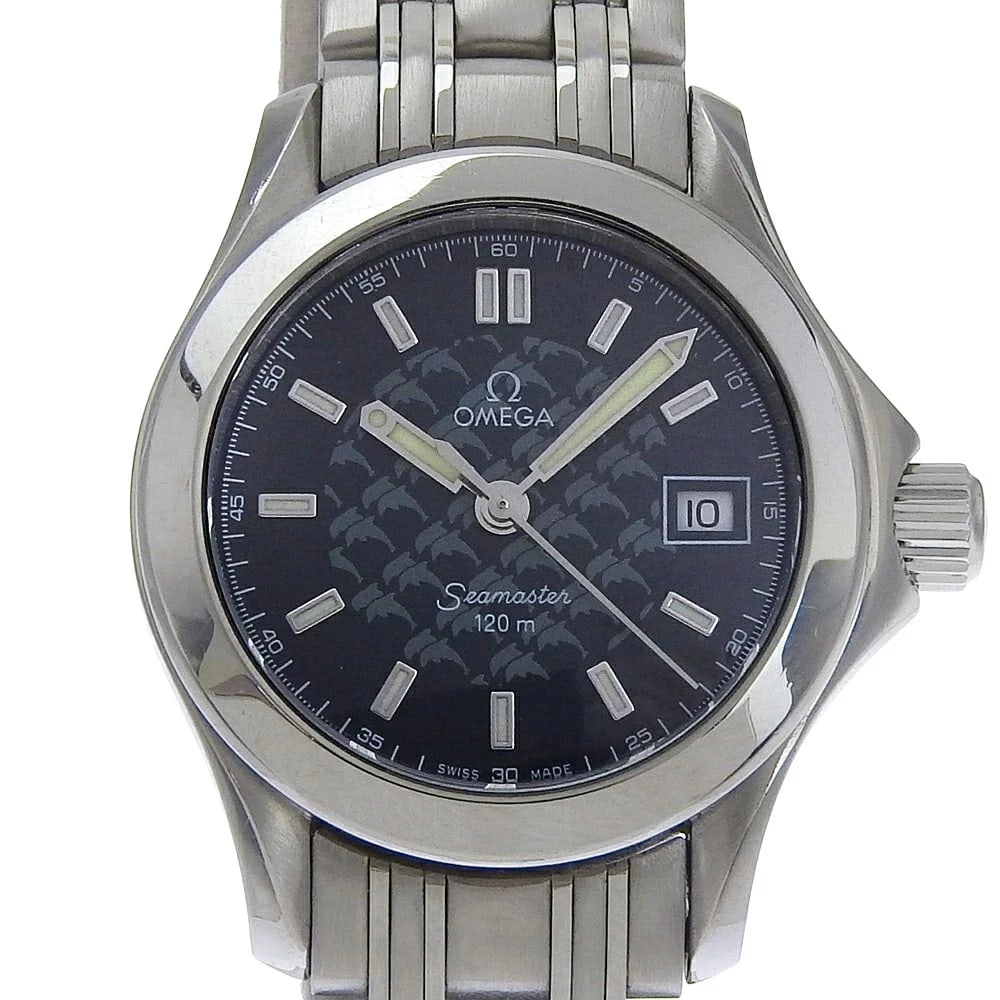 OMEGA SEAMASTER JACQUES MAYOL LIMITED WATCH: Omega Seamaster Jacques Mayol Limited Watch Brand: OMEGA Type: Wristwatch Material: ss Color: Dial color silver navy Size: Case: Approximately H32mm x W28mm (including lugs, excluding crown) Arm