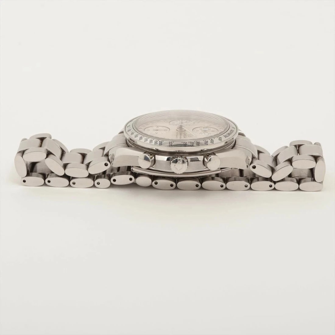 OMEGA SPEEDMASTER SILVER DIAL WATCH - 2