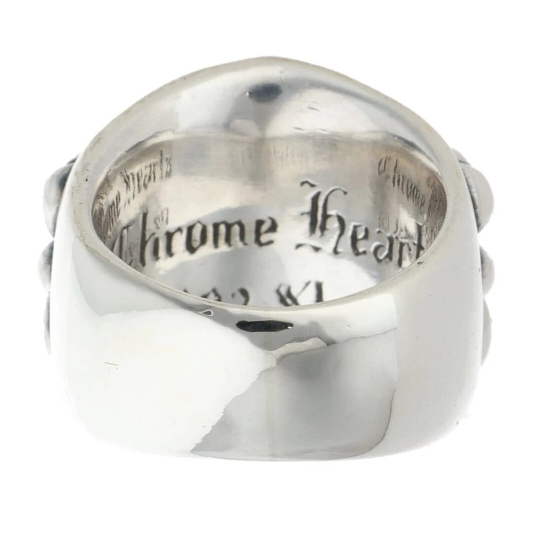 CHROME HEARTS KEEPER SILVER RING - 2