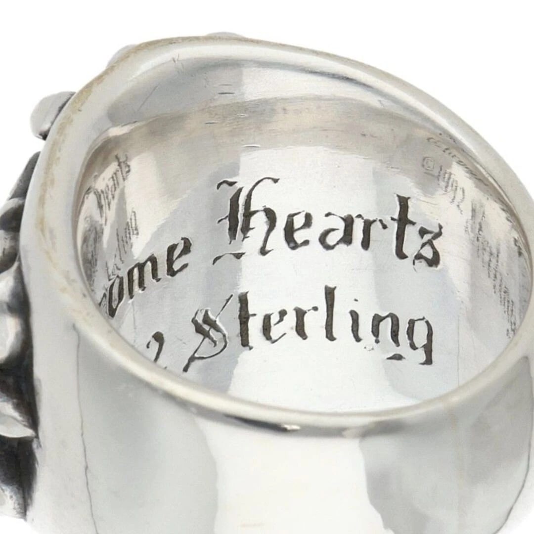 CHROME HEARTS KEEPER SILVER RING - 3