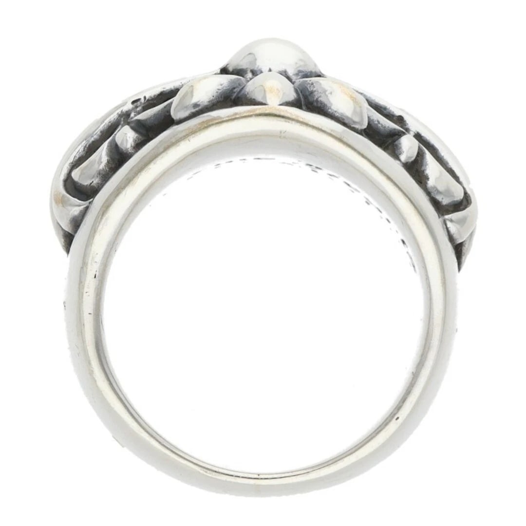 CHROME HEARTS KEEPER SILVER RING - 4