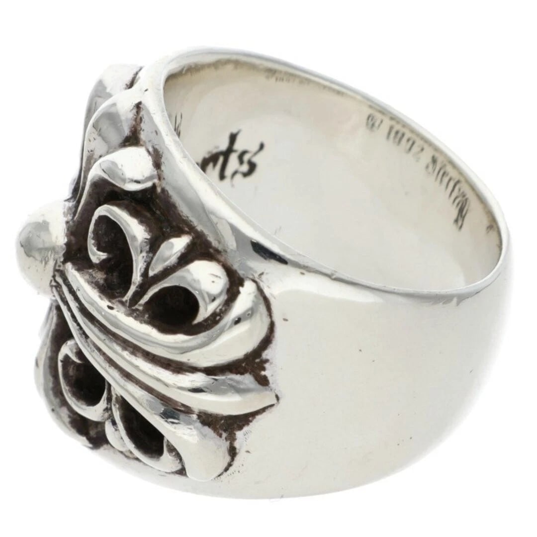 CHROME HEARTS KEEPER SILVER RING - 2