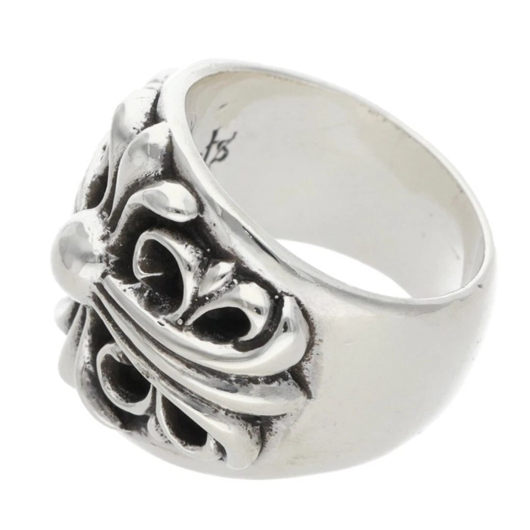 CHROME HEARTS KEEPER SILVER RING - 3