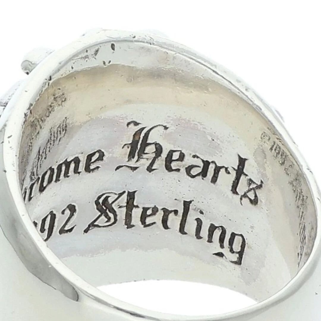 CHROME HEARTS KEEPER SILVER RING - 2