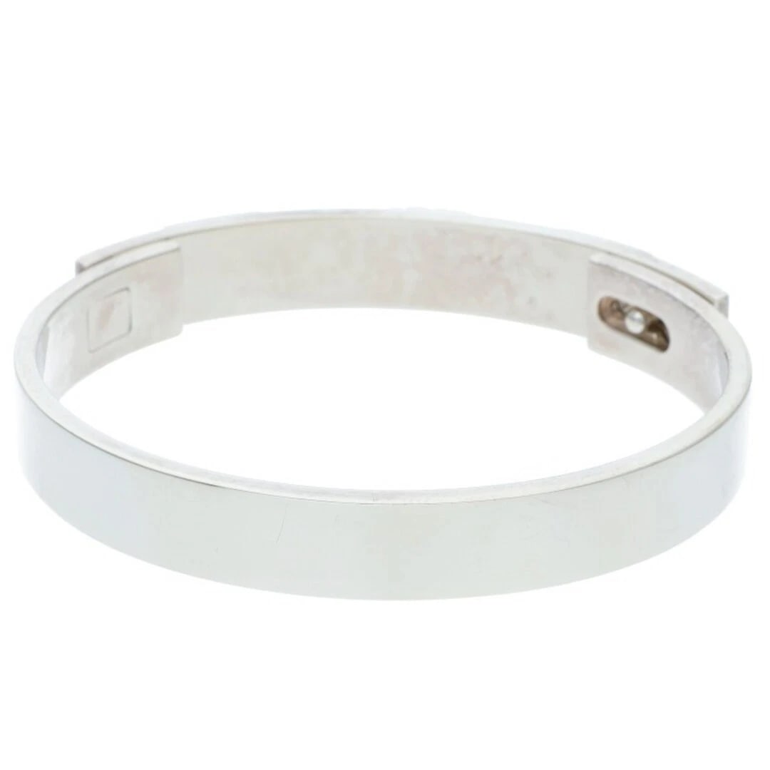 HERMES COLLIER DE CHIEN PM CORIEDOSIAN SILVER BANGLE: Hermes Collier de Chien PM Coriedosian Silver Bangle Brand: HERMÈS Type/Style: Bracelet Material: 925 Color: Silver Size: wrist around 16cm Accessories: None Accessories Notice: When purch