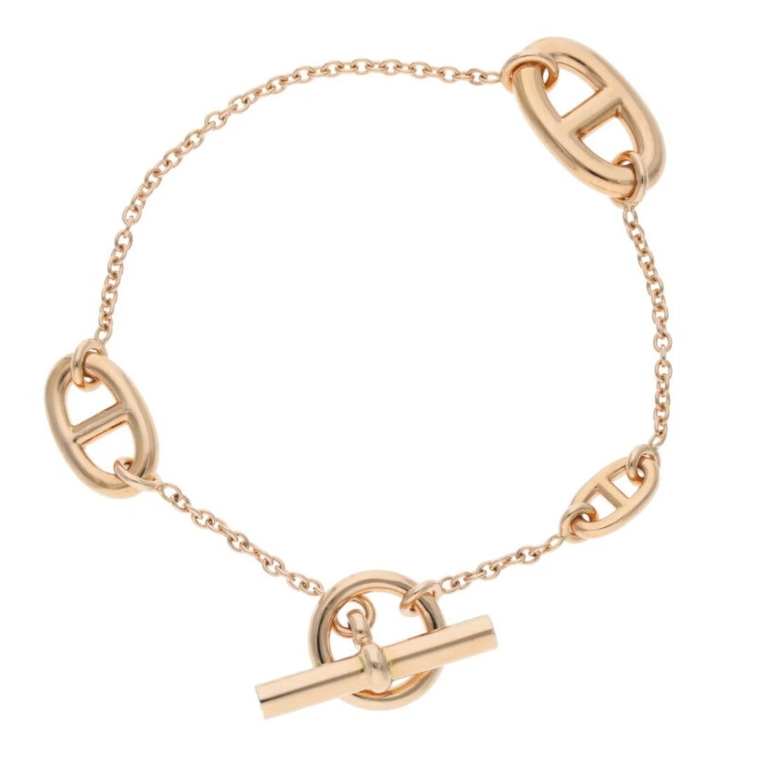 HERMES FARANDOLE FALANDOL K18PG BRACELET: Hermes Farandole Falandol K18PG Bracelet Brand: HERMÈS Type/Style: Bracelet Material: K18PG Color: pink gold Size: Length 17cm Accessories: None Accessories Notice: When purchasing pre-owned goods,