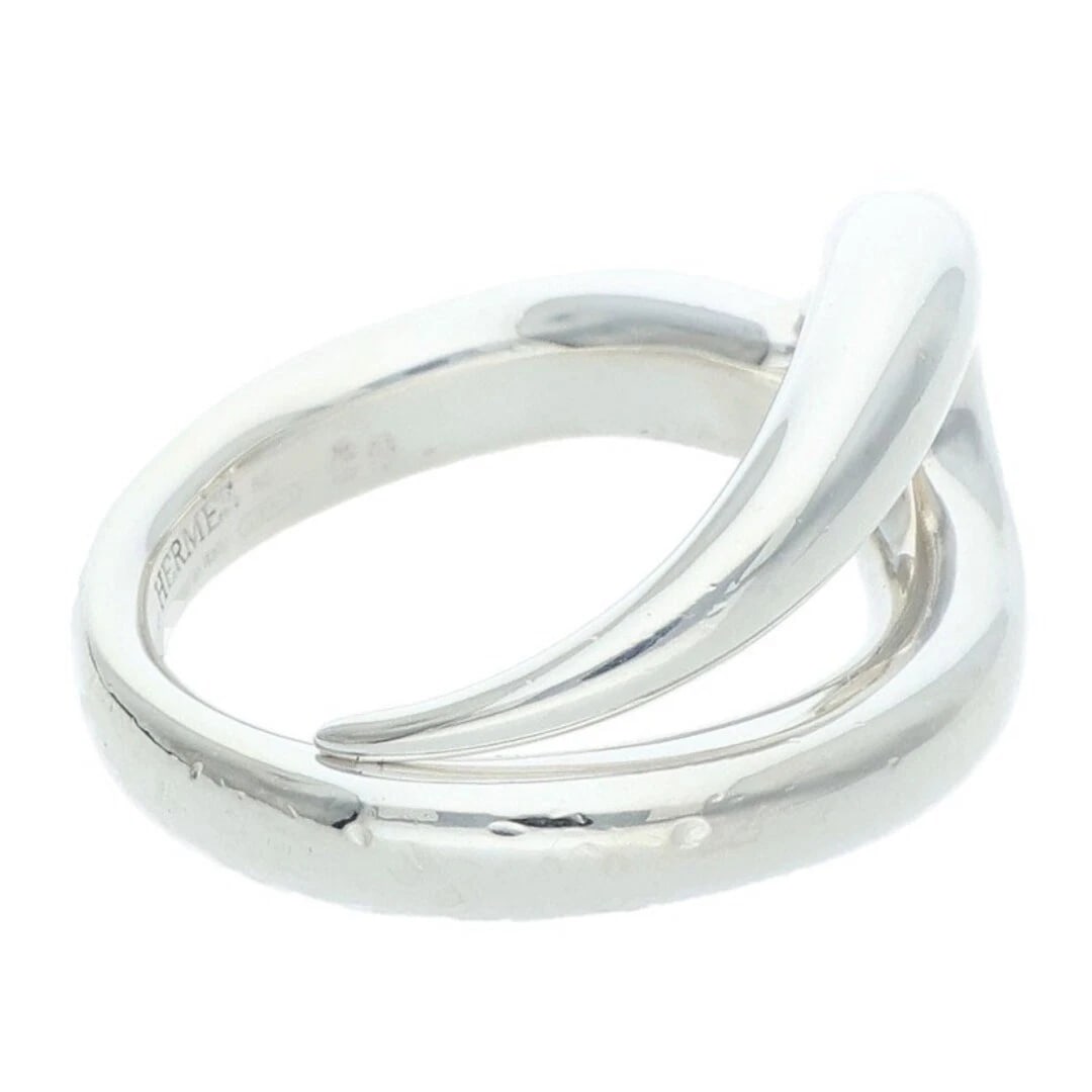 HERMES LICOL SILVER RING - 3