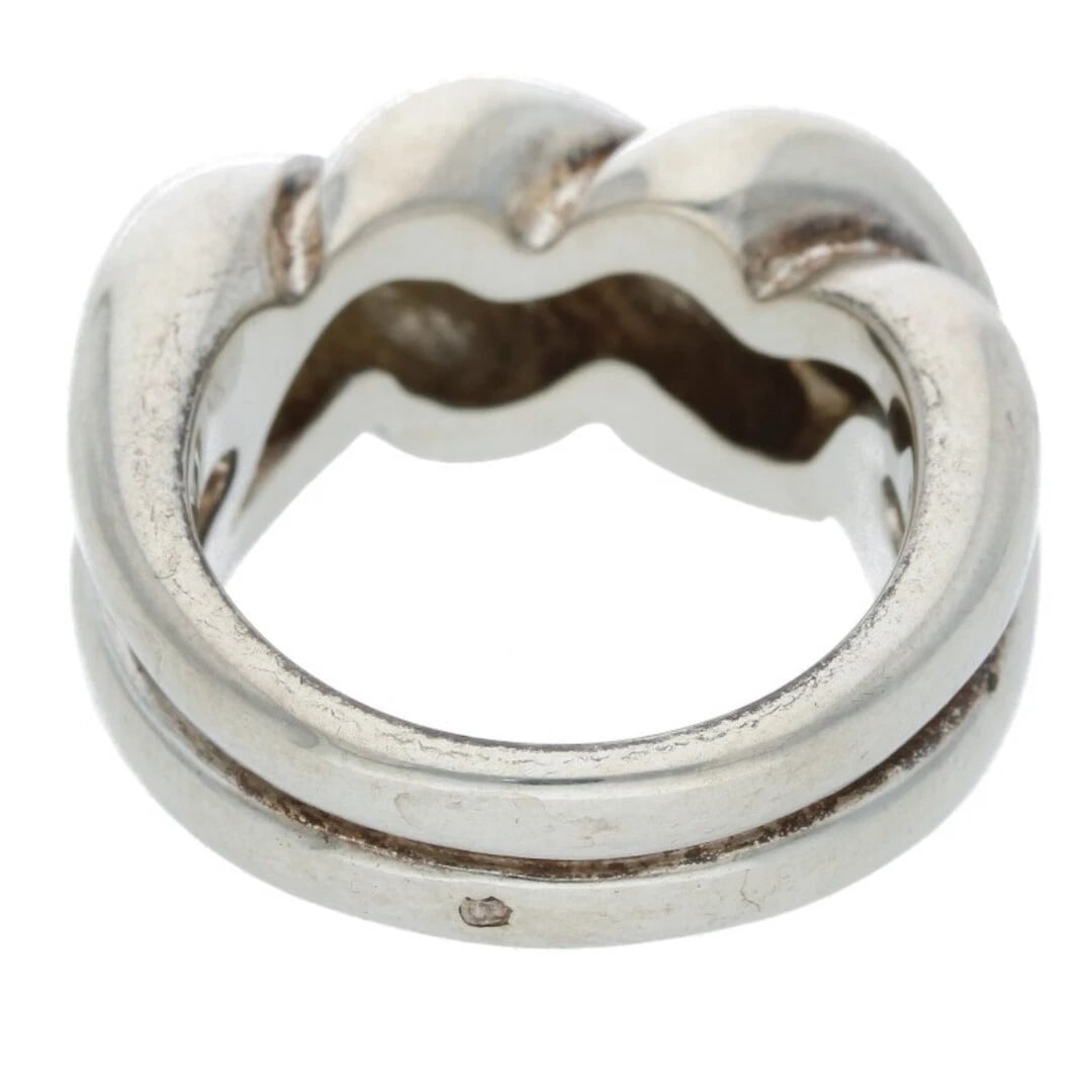 HERMES TORSARD SILVER RING - 2