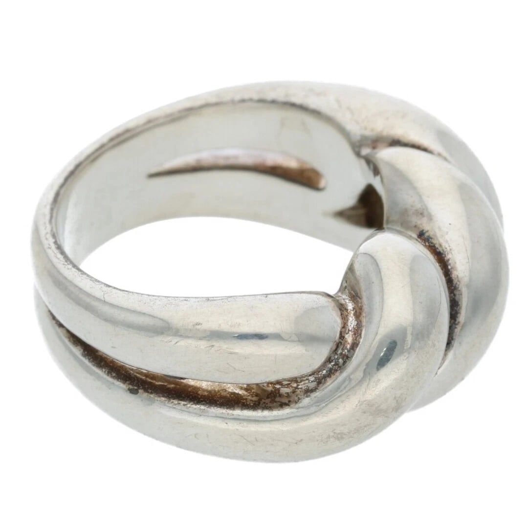 HERMES TORSARD SILVER RING - 3
